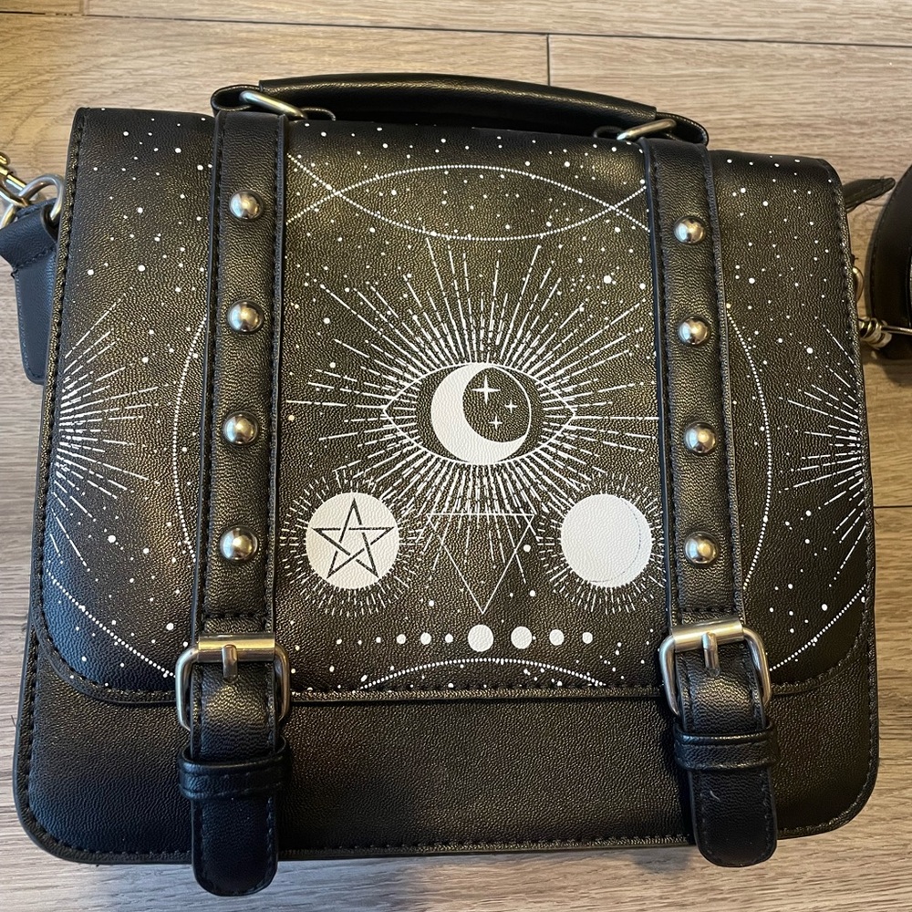 Banned Alternative Cosmic Witch Satchel Bag - Picture 2 of 9